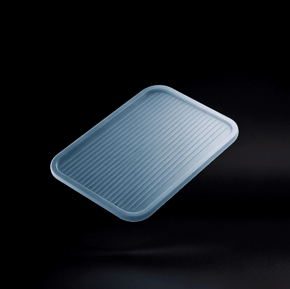 3D engineering drawing of silicone heat-resistant mat