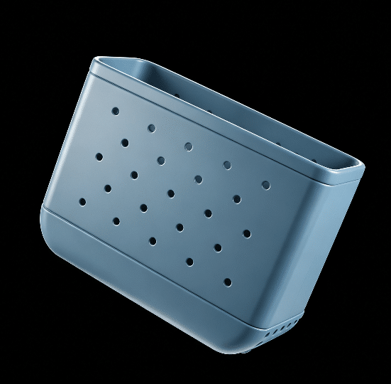 3D engineering drawing of silicone tote bag