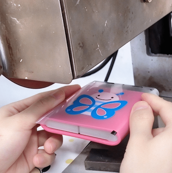 Silicone cup sleeve printing