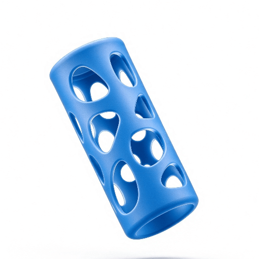Silicone glass bottle sleeve